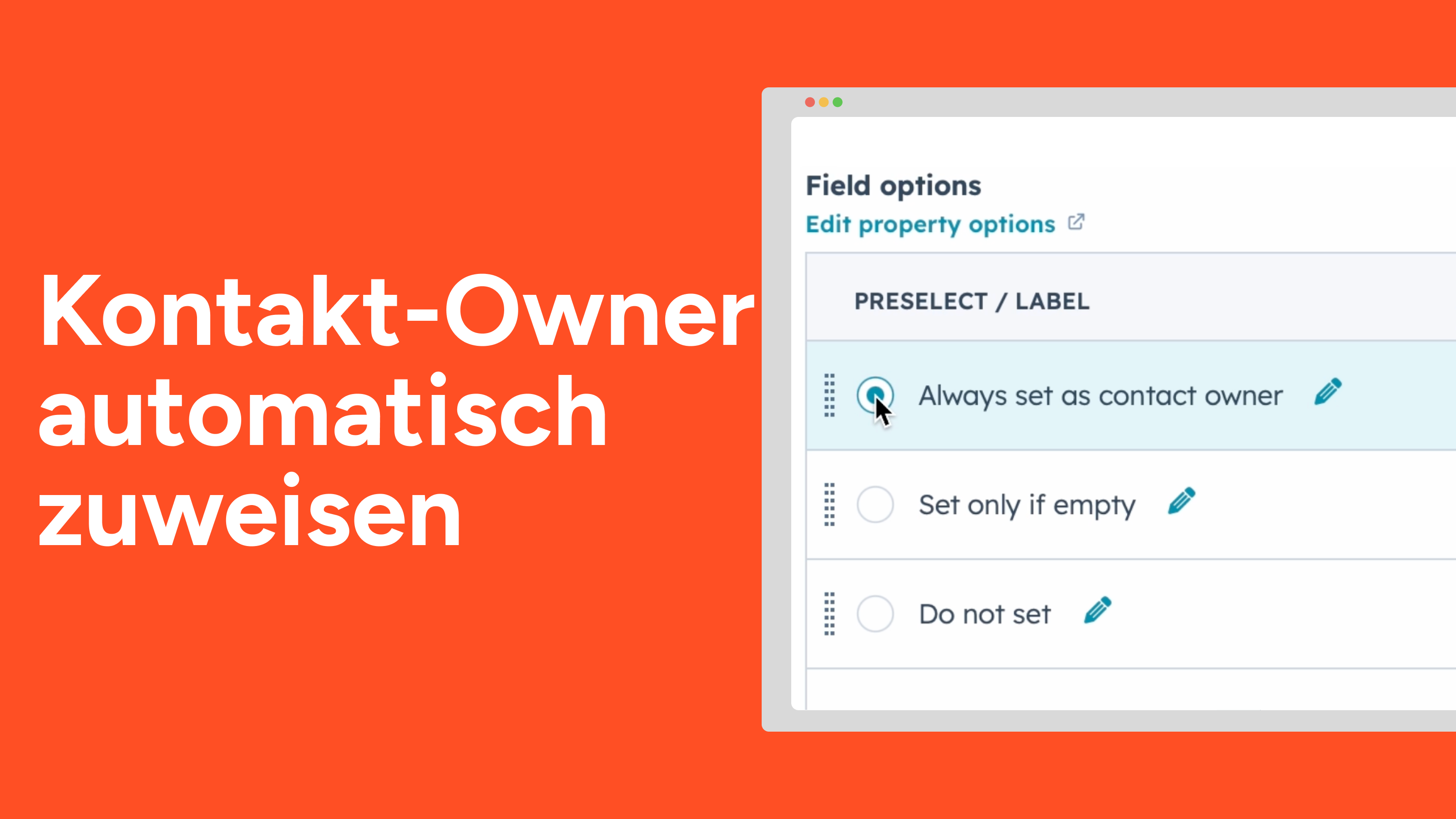 Kontakt-Owner automatisch zuweisen