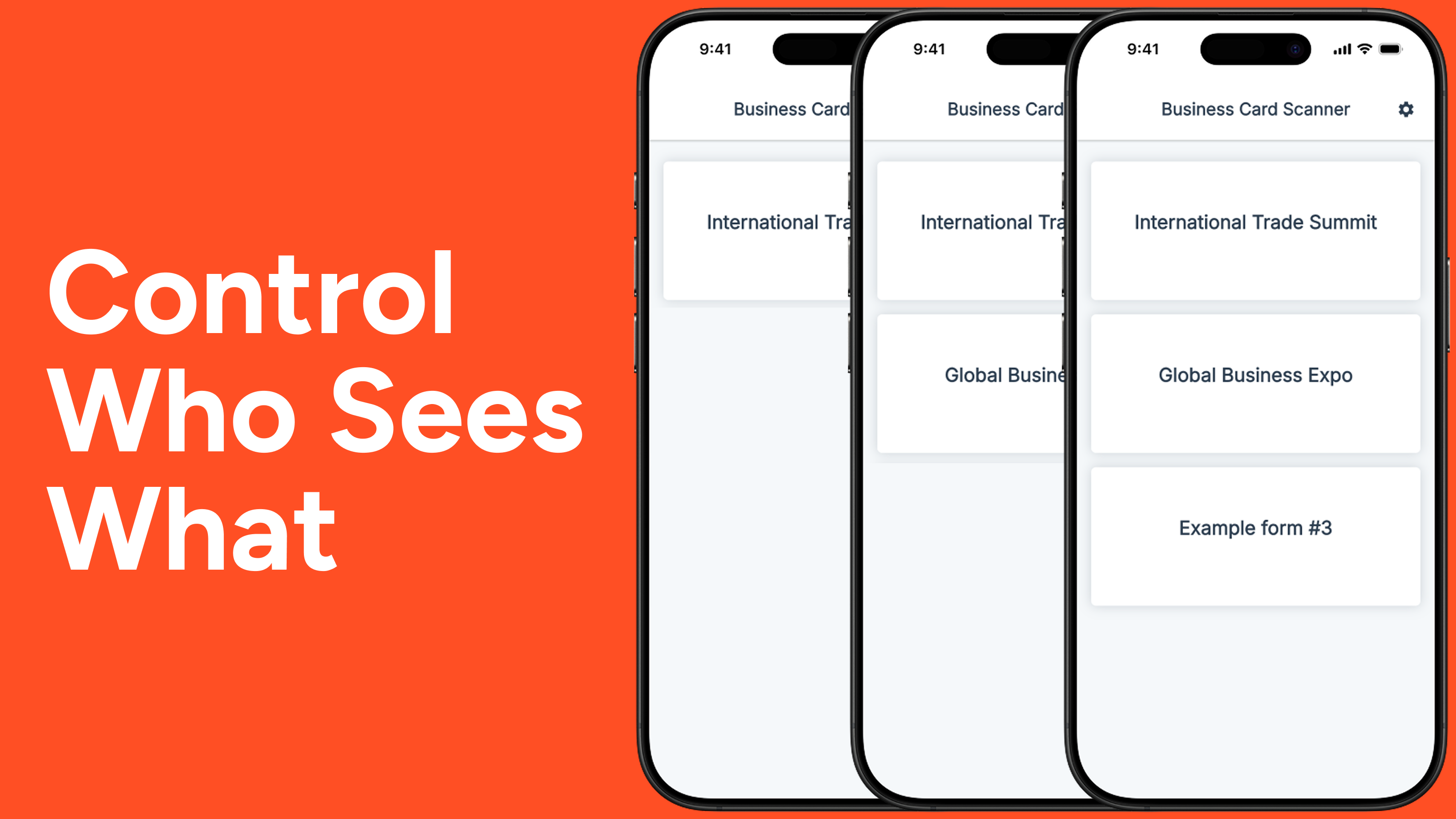 Selective Access Control